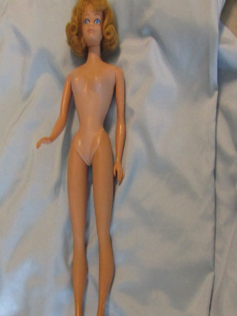 Straight Leg Vintage MIDGE DOLL c1960s Barbie's Best Friend Blonde Flip Hair VGC
